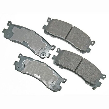 Akebono Proact Ultra Premium Ceramic Pads, Akebono Act553 Proact ACT553